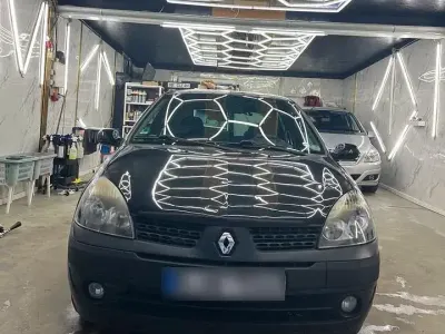 Gebraucht Renault Clio II 2002 Schwarz Kleinwagen