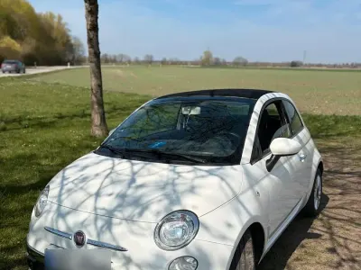 Brugt Fiat 500C 69 HK (50 kW) 2012 Hvid Cabriolet