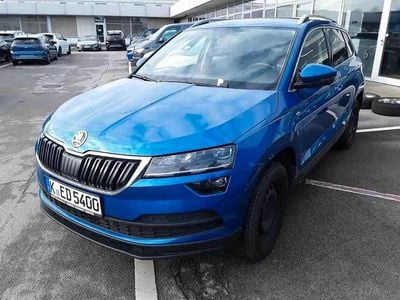 Gebraucht Skoda Karoq Clever 116 PS (85 kW) 2021 Race blue SUV