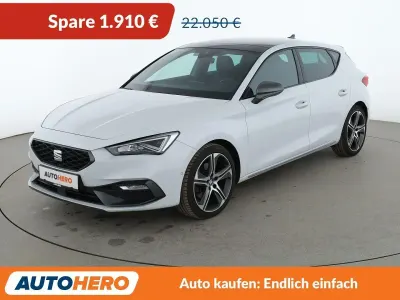 Gebraucht Seat Leon FR 190 PS (139 kW) 2023 Weiß Limousine