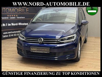 Second-hand VW Touran Comfortline 150 CP (110 kW) 2020 Albastru Monovolum
