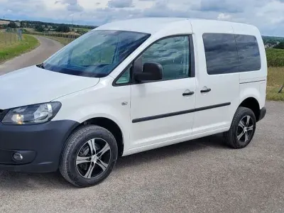 Gebraucht VW Caddy 110 PS (80 kW) 2013 Weiß Van / Kleinbus