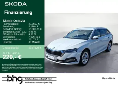 Gebraucht Skoda Octavia Style 150 PS (110 kW) 2023 Weiß Kombi