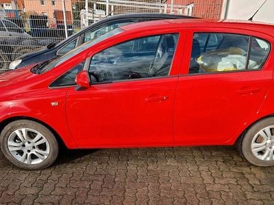 Gebraucht Opel Corsa 80 PS (58 kW) 2009 Rot Kleinwagen