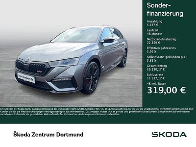 Gebraucht Skoda Octavia RS 245 PS (180 kW) 2023 Graphitegrau metallic Kombi