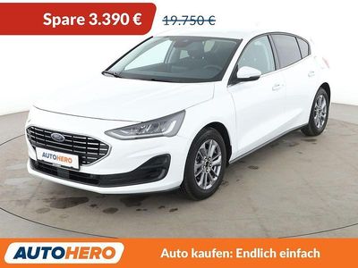 Gebraucht Ford Focus Titanium 125 PS (91 kW) 2023 Weiß Limousine