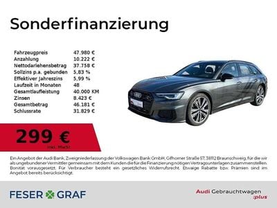 Gebraucht Audi A6 S-Line 286 PS (210 kW) 2024 Daytonagrau perleffekt Kombi