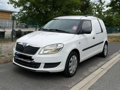 Gebraucht Skoda Roomster 90 PS (66 kW) 2014 Weiß Van / Kleinbus