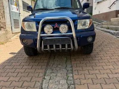 Gebraucht Mitsubishi Pajero 129 PS (94 kW) 2005 Blau SUV