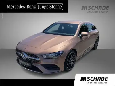 Gebraucht Mercedes CLA200 Shooting Brake AMG line 163 PS (119 kW) 2022 Roségold Kombi