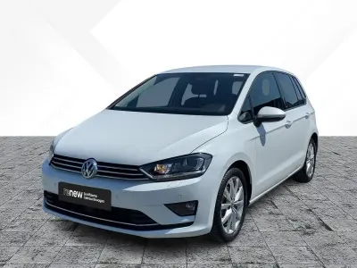 Gebraucht VW Golf Sportsvan Allstar 125 PS (91 kW) 2017 Weiß Van / Kleinbus