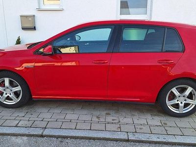 Gebraucht VW Golf VII GTD 184 PS (135 kW) 2013 Rot Limousine