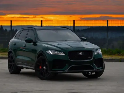 Gebraucht Jaguar F-Pace SVR 551 PS (405 kW) 2020 Grün SUV