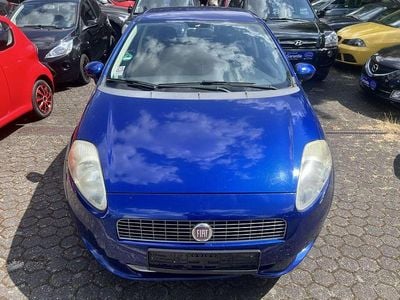 Gebraucht Fiat Grande Punto Active 65 PS (47 kW) 2009 Blu elettrico/magnetico/ Kleinwagen