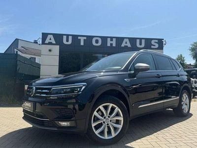 Schwarz Gebraucht 2021 VW Tiguan Allspace Highline SUV | 23.950 € (Guter Preis)
