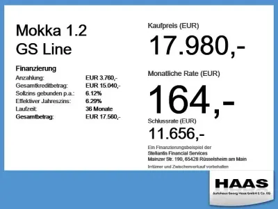 Gebraucht Opel Mokka GS Line 131 PS (96 kW) 2023 Lackierung schwarz perla nera/typ aussen (metallic) SUV