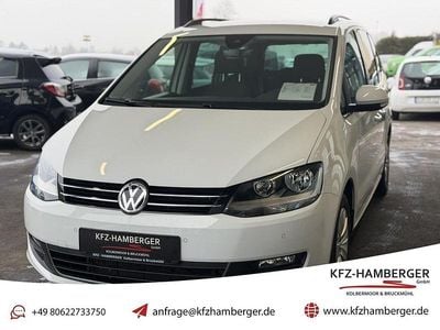 Gebraucht VW Sharan Comfortline 150 PS (110 kW) 2020 Weiß Van / Kleinbus