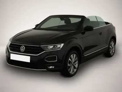 Gebraucht VW T-Roc Cabriolet Style 150 PS (110 kW) 2020 Schwarz Cabrio