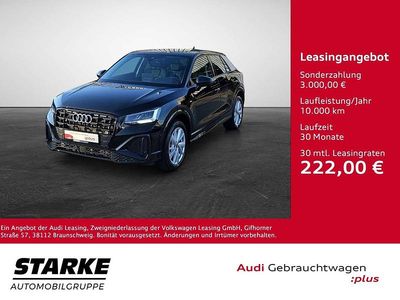 Gebraucht Audi Q2 S-Line 150 PS (110 kW) 2025 Mythosschwarz metallic SUV