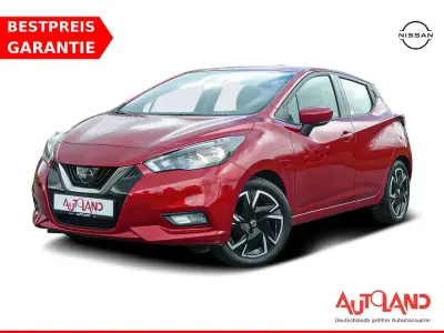 Gebraucht Nissan Micra Acenta 92 PS (67 kW) 2022 Rot Kleinwagen