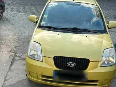 Brugt Kia Picanto LX 65 HK (47 kW) 2006 Gul Hatchback