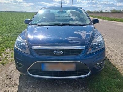 Begagnad Ford Focus Cabriolet Titanium 145 HK (106 kW) 2009 Blå Cab