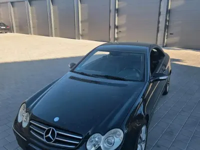 Brugt Mercedes CLK200 163 HK (119 kW) 2005 Sort Coupe