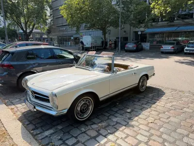 Gebraucht Mercedes 230 150 PS (110 kW) 1965 Weiß Cabrio