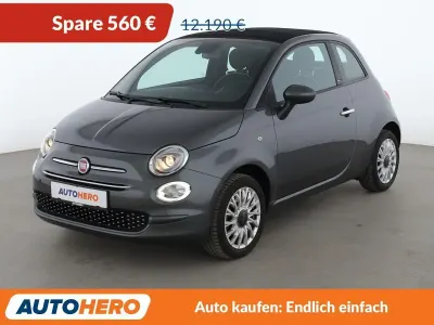 Gebraucht Fiat 500C Lounge 69 PS (50 kW) 2020 Grau Cabrio