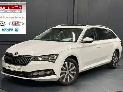 Gebraucht Skoda Superb Style 150 PS (110 kW) 2022 Weiß Kombi