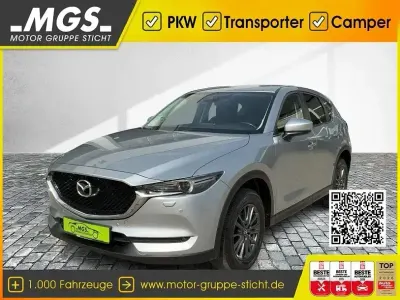 Gebraucht Mazda CX-5 Exclusive-Line 165 PS (121 kW) 2020 Diamantsteinsilber m SUV