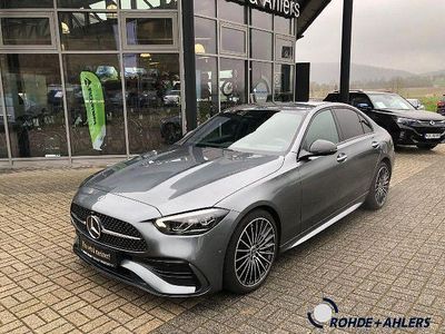 Selenitgrau Gebraucht 2022 Mercedes C300 AMG line Limousine | 48.699 € (Teuer)