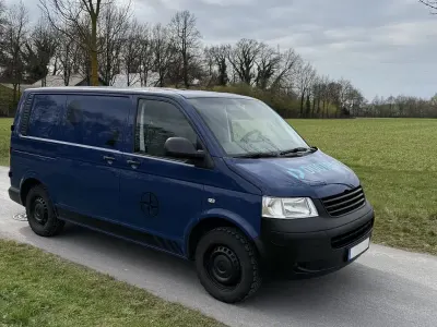 Używany VW T5 105 KM (77 kW) 2005 Niebieski Van