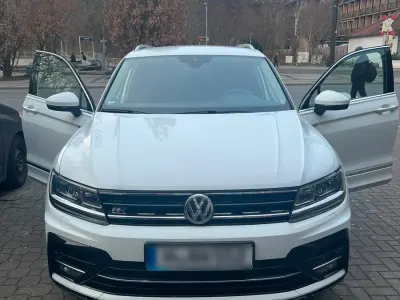 Gebraucht VW Tiguan R-line 180 PS (132 kW) 2018 Weiß SUV