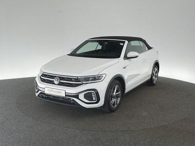 Gebraucht VW T-Roc Cabriolet R-line 150 PS (110 kW) 2025 Weiß Cabrio