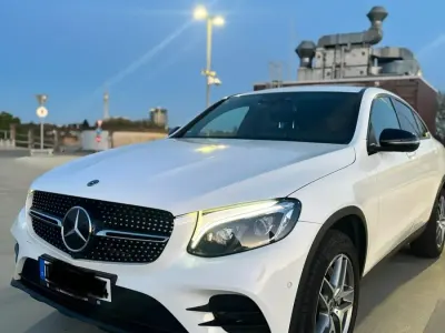 Usata Mercedes GLC350 AMG line 258 CV (189 kW) 2017 Bianco Coupé