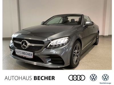 gebraucht Mercedes C200 Cabrio AMG-Line /Airscarf/LED/Rückfahrk.