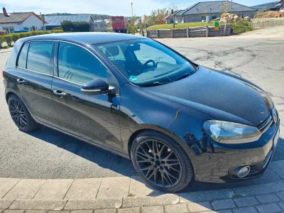 Brugt VW Golf VI Highline 160 HK (117 kW) 2009 Sort Hatchback