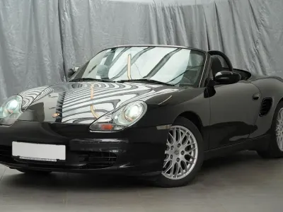 Gebraucht Porsche Boxster 228 PS (167 kW) 2004 Schwarz Cabrio