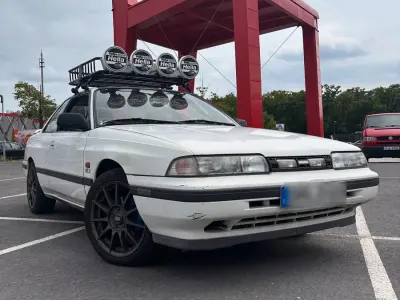 Gebraucht Mazda 626 115 PS (84 kW) 1989 Weiß Coupé
