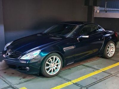 Gebraucht Mercedes SLK200 163 PS (119 kW) 2006 Blau Cabrio