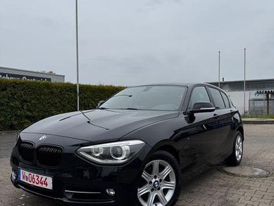 Gebraucht BMW 116 Sport Line 136 PS (100 kW) 2015 Schwarz Kleinwagen