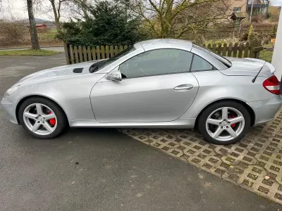 Gebraucht Mercedes SLK200 163 PS (119 kW) 2008 Silber Cabrio