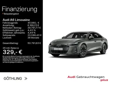 Gebraucht Audi A6 Sport 204 PS (150 kW) 2026 Chronosgrau metallic Limousine