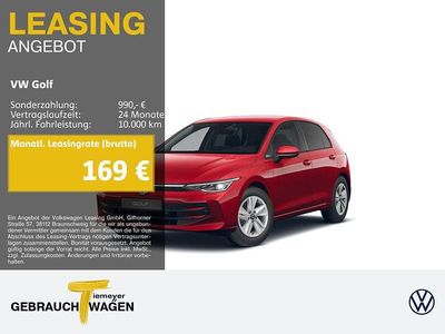Gebraucht VW Golf VIII Life 150 PS (110 kW) 2024 Rot Limousine