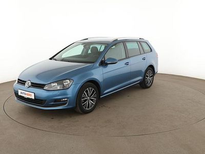 Gebraucht VW Golf VII Allstar 2017 Blau Kombi