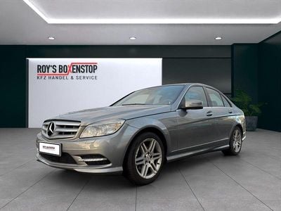 Usata Mercedes C200 AMG line 184 CV (135 kW) 2010 Argento Berlina