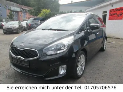 Gebraucht Kia Carens Vision 166 PS (122 kW) 2014 Schwarz Van / Kleinbus