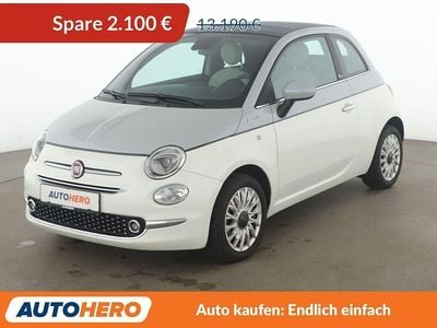 Weiß Gebraucht 2021 Fiat 500C Dolcevita Cabrio | 11.090 € (Guter Preis)