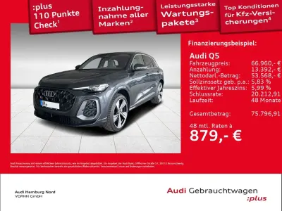 Gebraucht Audi Q5 S-Line 204 PS (150 kW) 2026 Tamboragrau metallic SUV